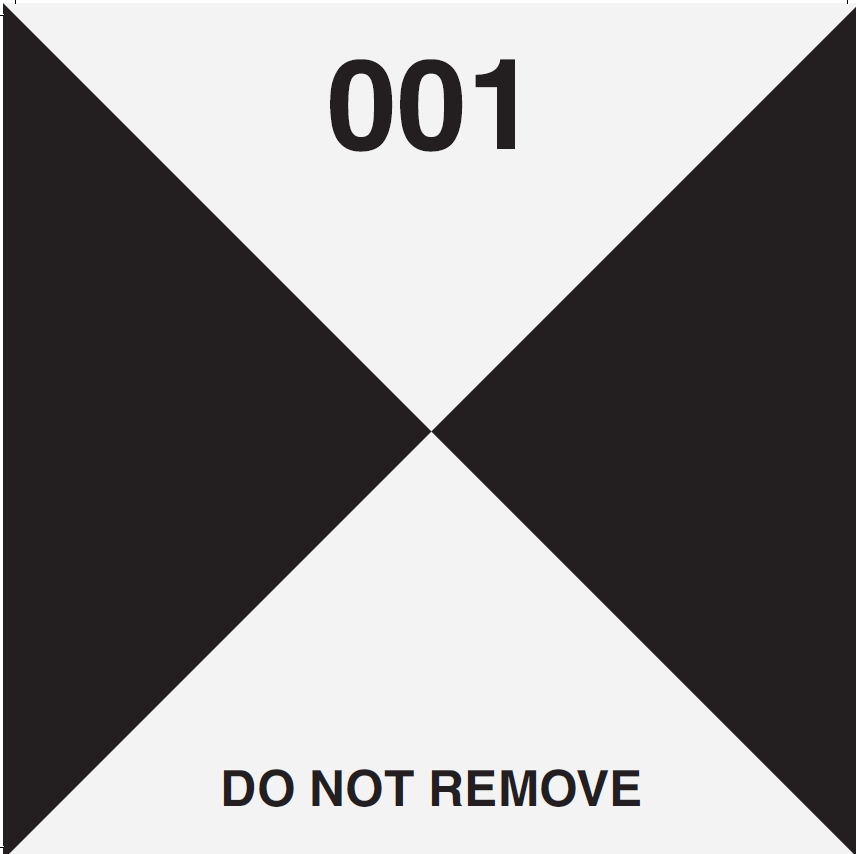 Monitoring Target Adhesive PN: BWT-VS